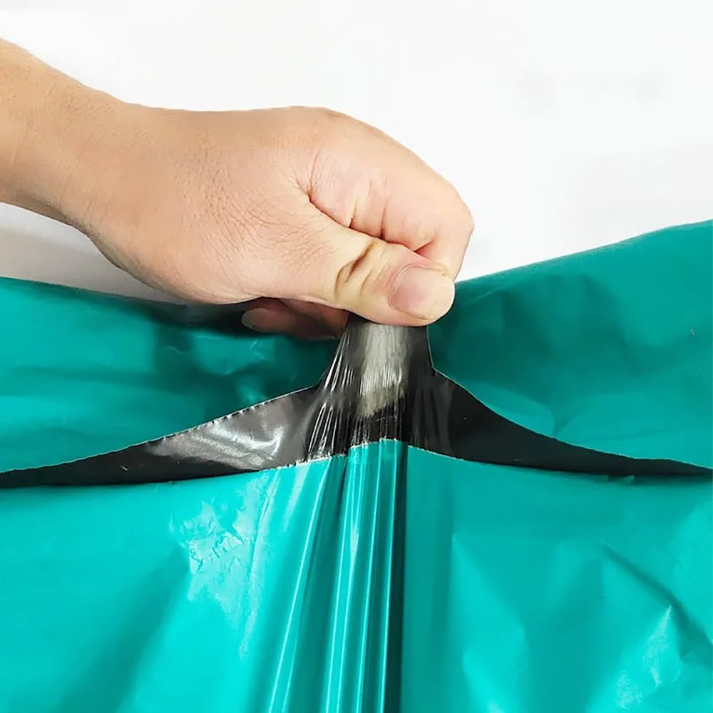 50 Pezzi Busta for Spedizione Busta Verde in Plastica for Imballaggio Espresso Busta for Spedizione Impermeabile for Indumenti Ispessita Busta for Busta(45x60cm)