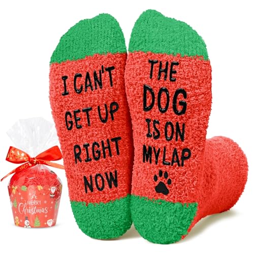 Image of HAPPYPOP Christmas Socks for Men Women - Christmas Gifts Stocking Stuffers for Teens Animals