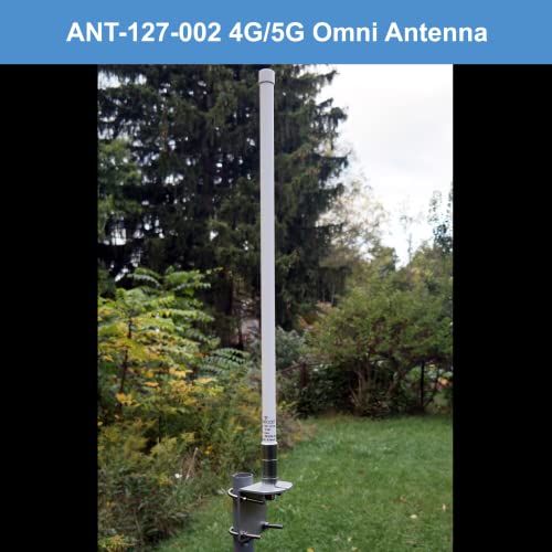 Image of Proxicast 10 dBi High Gain 4G / LTE, 5G Wideband Fixed Mount Fiberglass Outdoor Omnidirectional Antenna for Verizon, AT&T, T-Mobile & Other Cellular Networks or WiFi Router /Access Points (ANT-127-002)