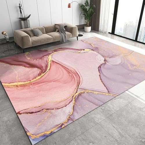 Texture de marbre abstraite tapis grand format pour salon élégant