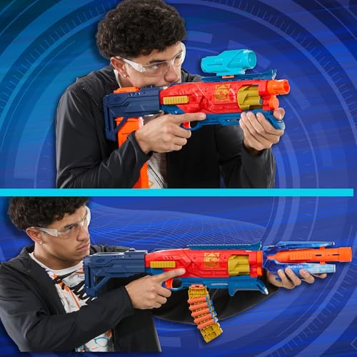 Nerf Loadout Shadowspeed Recon Blaster, 14-Dart Storage Attachment Accessory, 6-Dart Revolving Cylinder, 14 Nerf N1 Darts, Kids Toys & Gifts, Ages 8+ by Nerf - Image 5