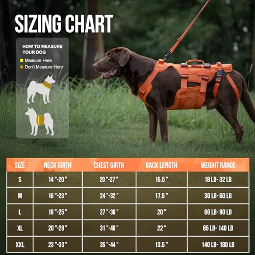 OneTigris Dog Lift Harness - Large Dog Support Sling with Handles - Multifunctional Mobility Assistance Vest - Hip Support Brace - Image 3