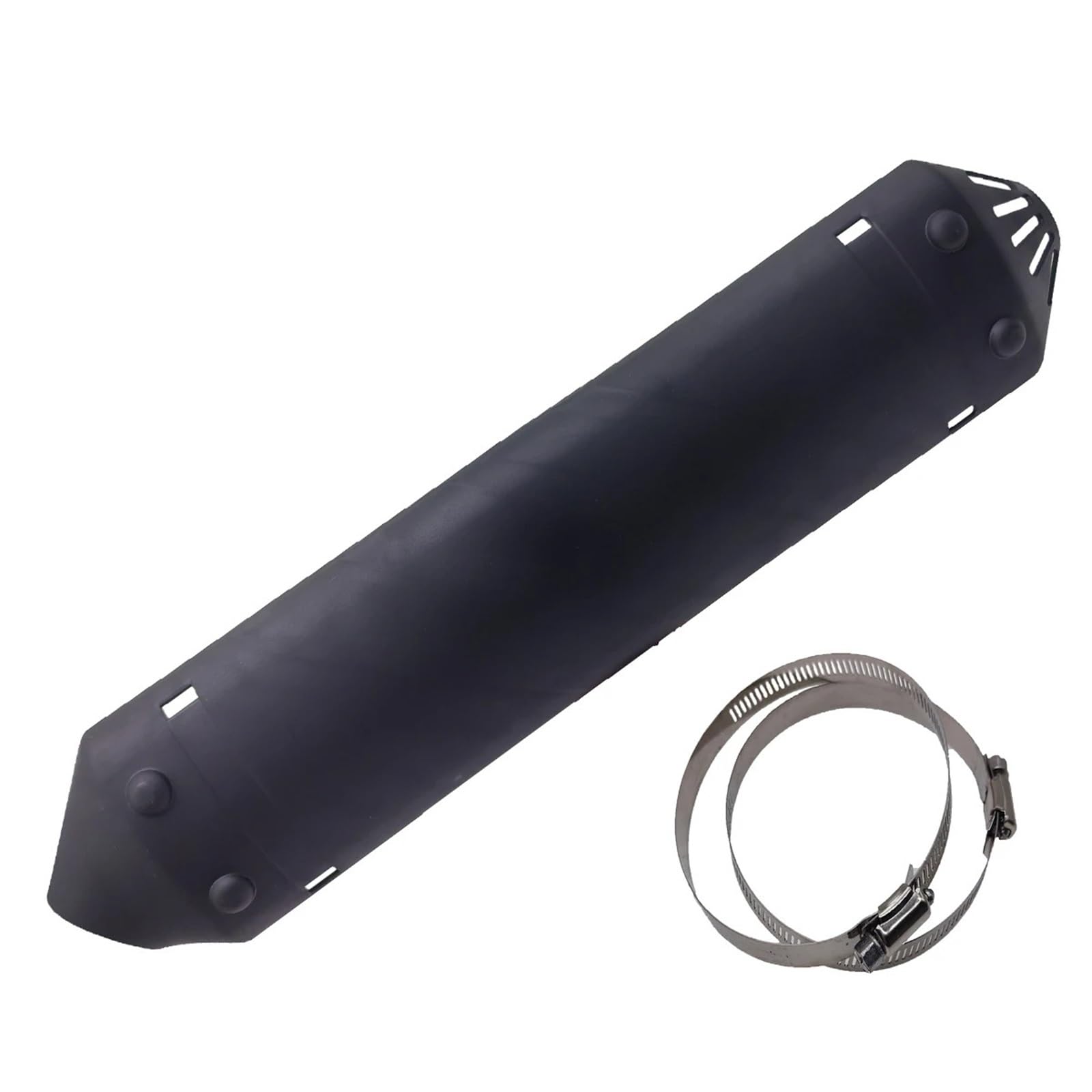 Cubierta de escape de motocicleta Protector de tubo de escape TPI para KTM EXC 250, 300, EXC250, EXC300, XC, XCW, protector térmico para motocross. Térmica para tubo(Black)