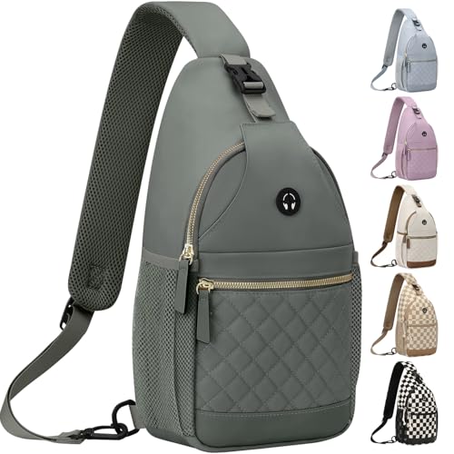 Image of Vankor Small Crossbody Purses Bags for Women Men Travel, Chest Sling Bag Women Casual Cross Body Bag for Woman Sling Backpack