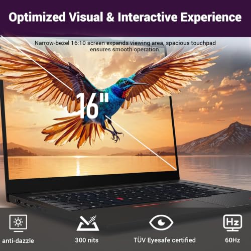 Lenovo ThinkPad E16 Gen 3 AMD Ryzen 7 250 16GB DDR5 + 512GB Business Laptop - image 4