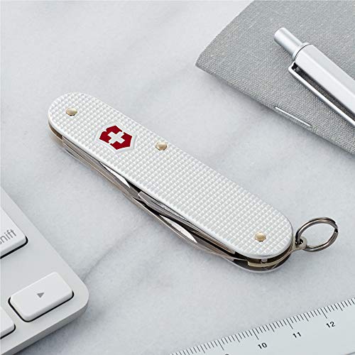 Victorinox 53043 Cadet Swiss Army Knife, Red Alox, Ribbed #TOP6