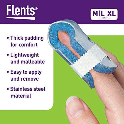 Image of Flents 2-Sided Insty Splints, Provides Support, Foam Padding, 2-Ct. (M /L)