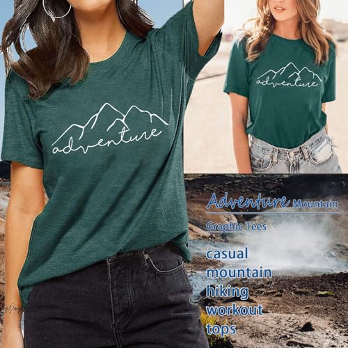 Women Mountain Adventure Workout Tanks Hiking Camping Graphic Athletic Sleeveless Funny Tee Tops4