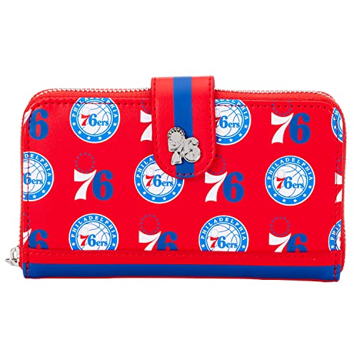 Loungefly NBA: Philidelphia 76ers Snap Wallet
