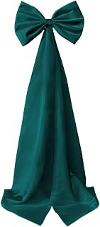 RunaCelle Removable Satin Big Bow for Wedding Dresses Bow Bridal Accessories Detachable Big Bow Cape Train for Prom Dress