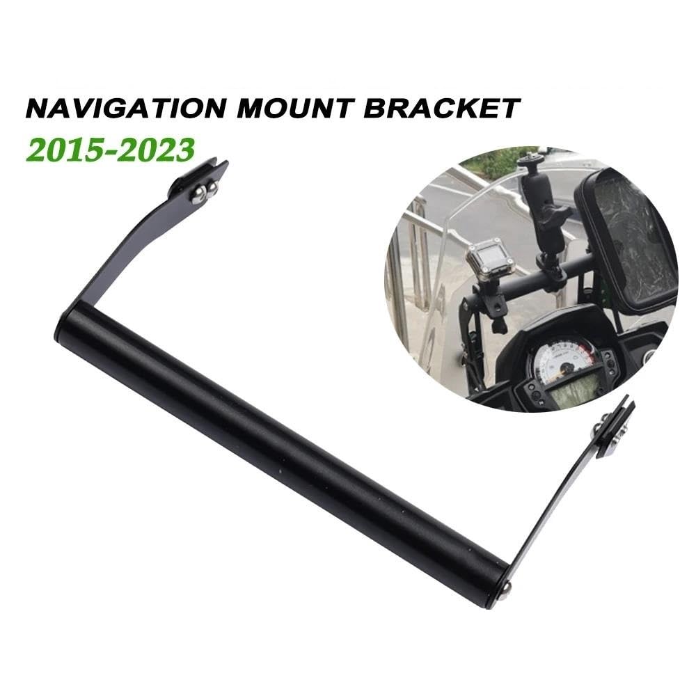 Staffa di Navigazione per Moto per Versys 650 per Versys650 Supporto Telefono Cellulare Motocicletta Supporto Piastra di Navigazione GPS Accessori Supporto per Telefono Moto
