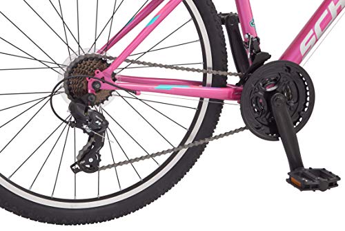 Image of Schwinn High Timber Mountain Bike, Steel Frame, 26-Inch Wheels, Light Purple