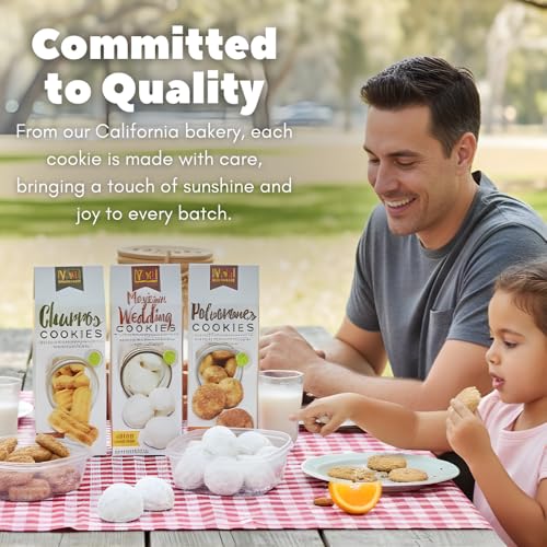 image for Churro Cookies by Too Good Gourmet, 3-Pack, Crispy, Cinnamon-Sugar Coa