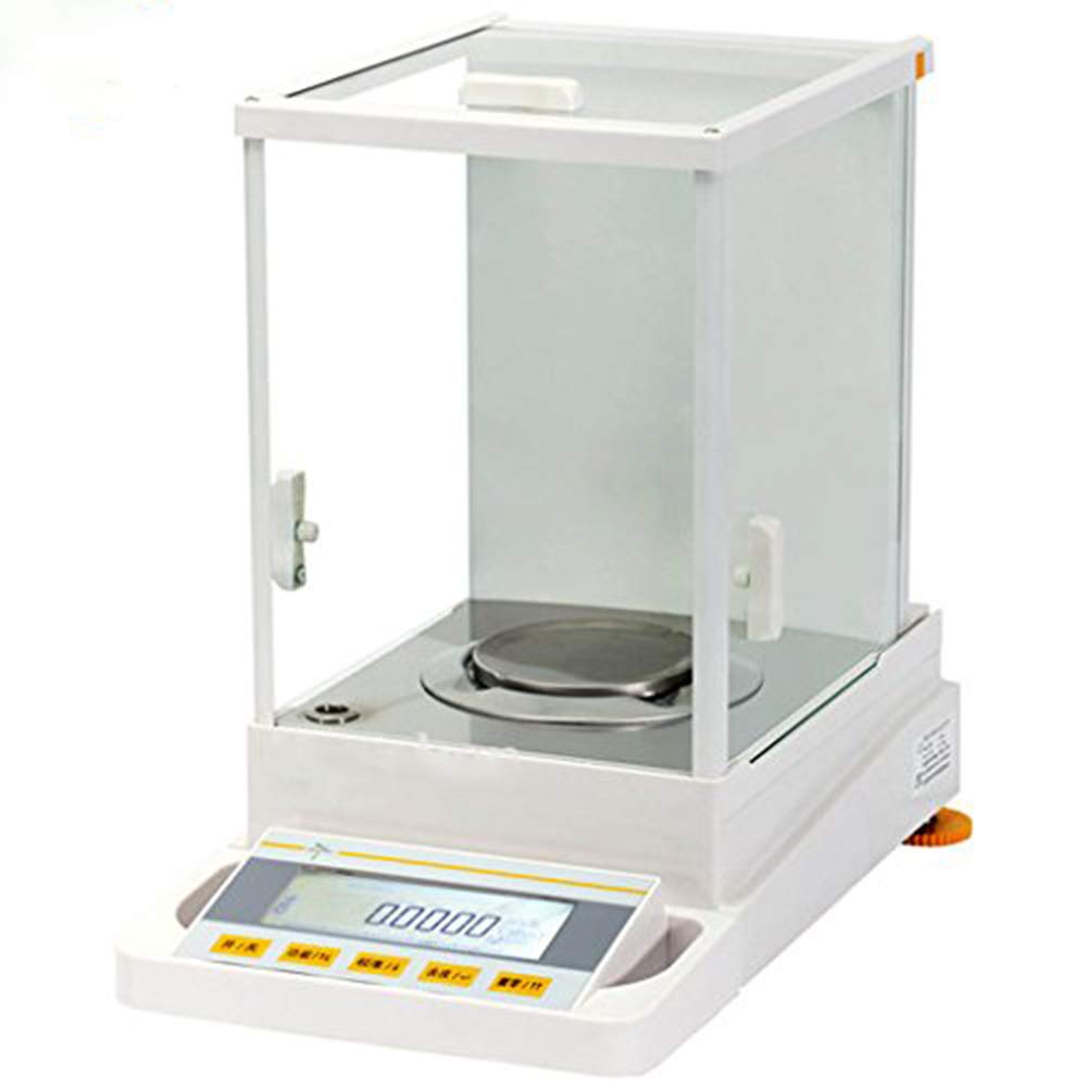 Hanchen Analytical Balance 120 g x 0,0001 g Hochpräzise Analysenwaage Digital Balance Skala für Labor Apotheke 220V Manuelle Kalibrierung