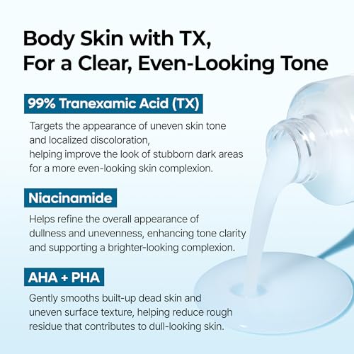 Dr.Melaxin Peel Shot Exfoliating TX-Spray 6.76 fl.oz - 99% Tranexamic Acid and Niacinamide Body Exfoliator Spray for Uneven Skin Tone, AHA PHA Body Peel for Rough Skin, K-Beauty Body Skin Care - image 5