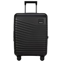 Samsonite Intuo – Spinner S, Gestione espandibile, 55 cm, 39, 45 L, nero (nero)