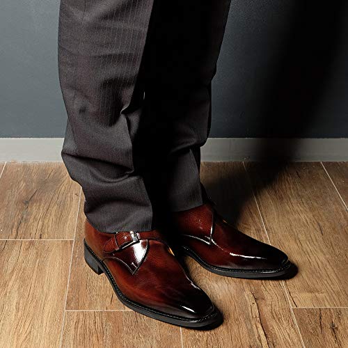 北嶋製靴工業所『6cmアップモンクストラップ』