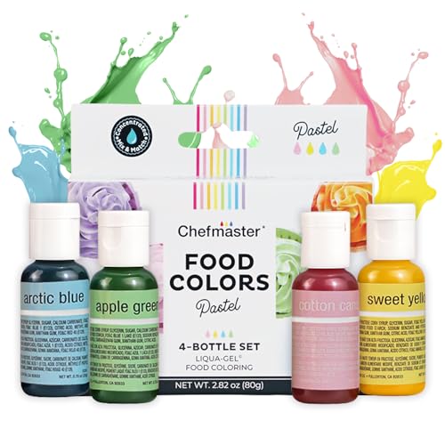 Chefmaster - Pastel Easter Colors Liqua-Gel Food...