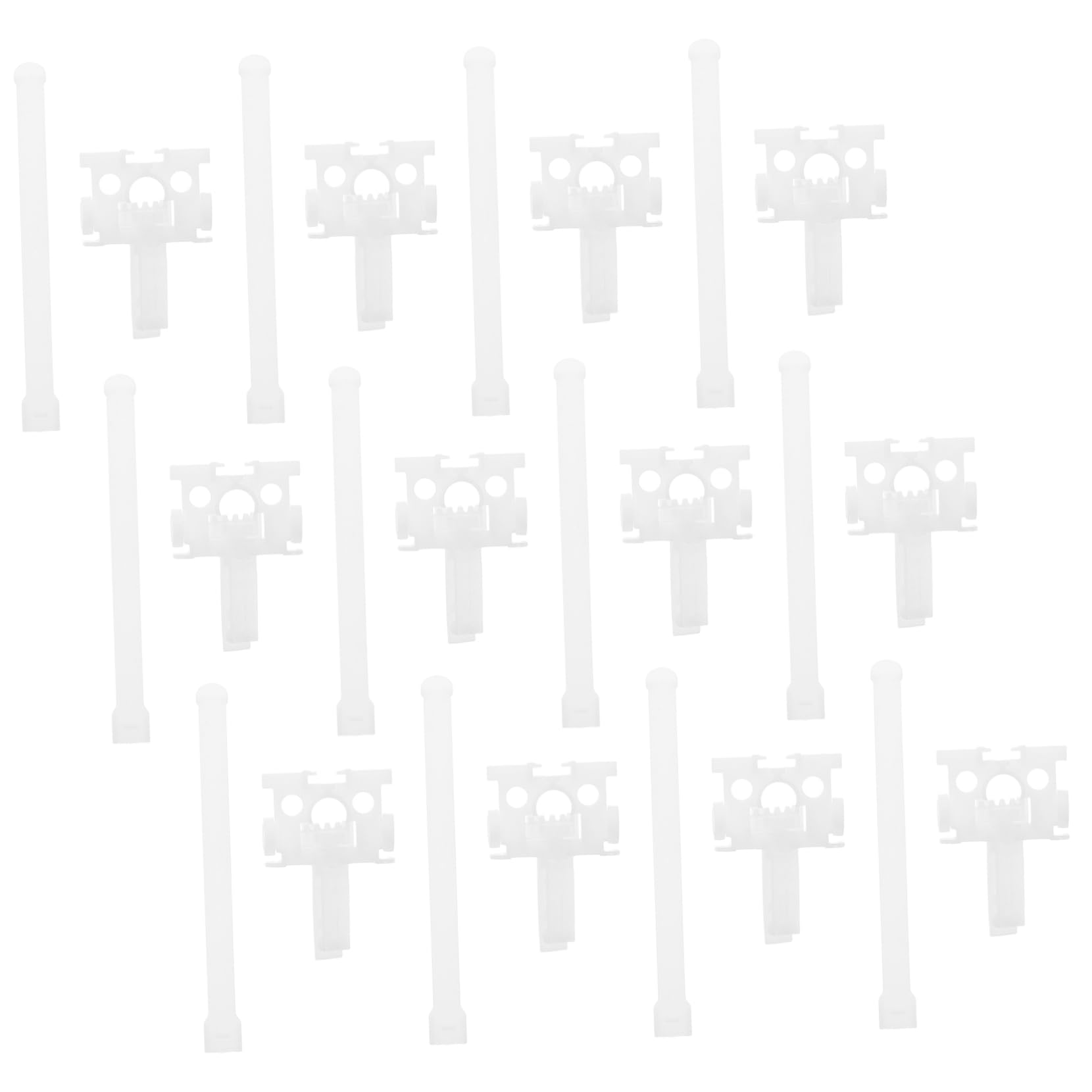 Levemolo Complete Vertical Blind Repair Set 12 Pack Fixers Blind Replacement Parts Easy Install for Window Blinds