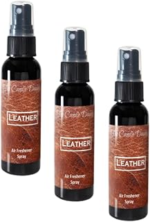3 Pack - Leather Spray - Leather Scented - Room/car Air Freshener Spray – (3) 2 Ounce Spray Bottles