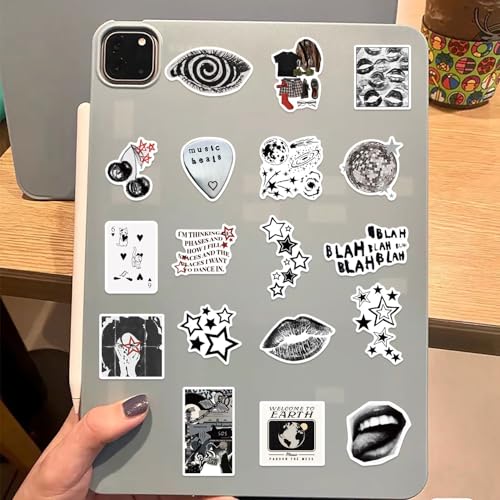 100Pcs Vinyl Aesthetic Downtown Girls Stickers Pack - Y2K Waterproof Decals for Water Bottle, Laptop, Skateboard - Trendy Stickers for Teens & Adults(Downtown Girl Aufkleber)