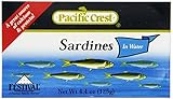 Pacific Crest Sardines in Water, 4.4-Ounce, (Pack of 50)
