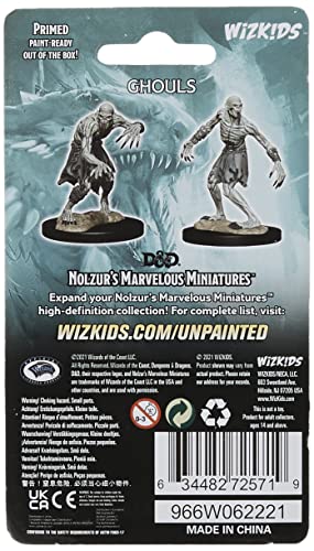 Ghouls Nolzur's Marvelous Minis figurines D&D haute précision