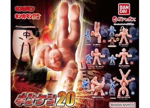 キン肉マン キンケシ20 全13種セット フルコンプセット ガチャガチャ カプセルトイ バンダイ