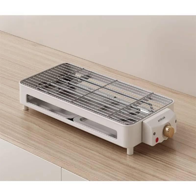 Mann Mart‚3-in-1 Electric Smokeless Grill, Hot Pot & Barbecue: Versatile Indoor Cooking Solution for Healthy & Delicious Meals-image-9