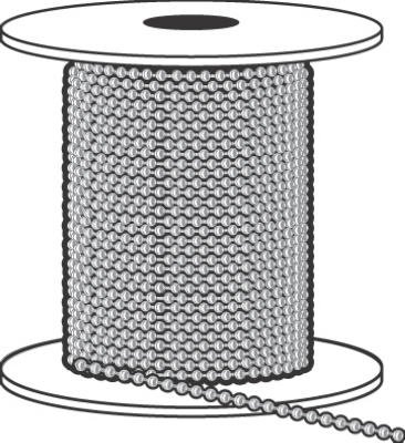 Hy-Ko Ball Chain Stainless Steel Bulk