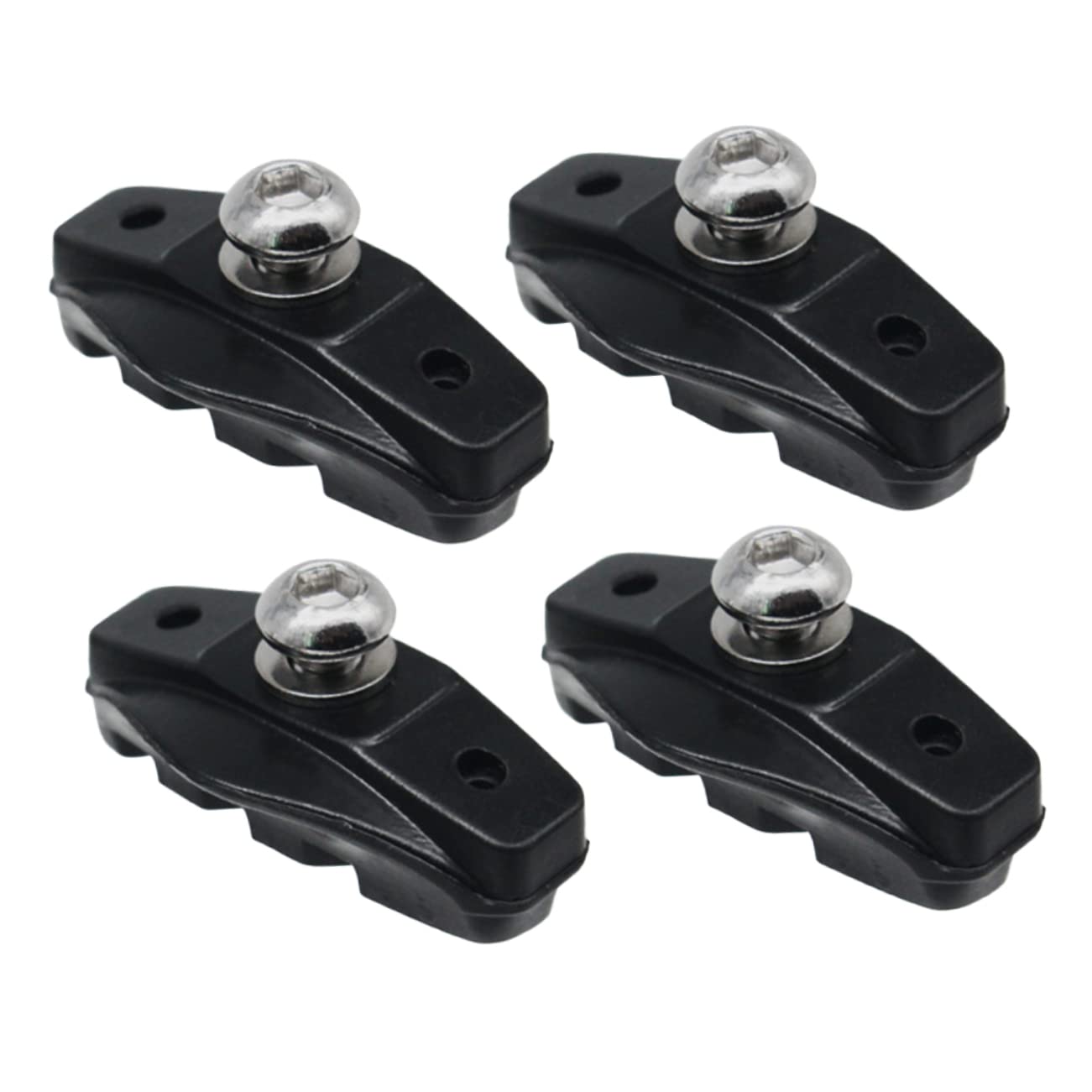 Sosoport Bremsbelagsatz Fahrradbremsbeläge Bremsbeläge Fahrrad Pads Teile Unterlage Fahrradbremse Bremsbeläge Für Fahrrad Bremsen Für Fahrräder Rennradbremsbeläge Schwarz