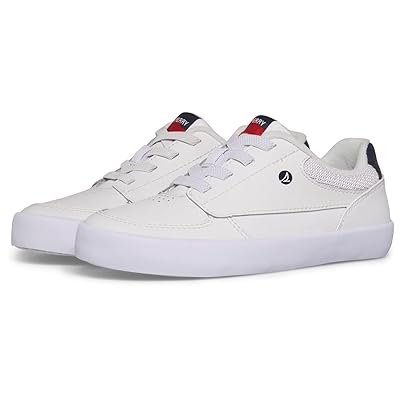 Sperry Kids Boardwalk Sneaker (Little Kid/Big Kid) Boys Shoes White