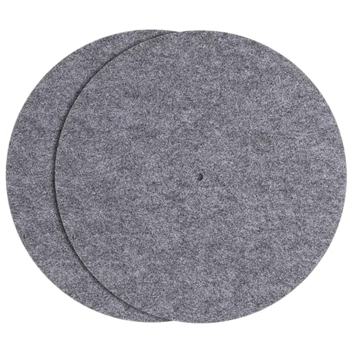 Toddmomy Record Protective Mat Felt Turntable Mat Pcs Vinyl Record for Enhanced Sound