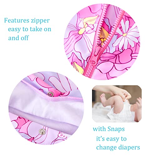 Image of UMELOK Baby Girl Swimsuit Infant UPF 50+ Bathing Suit Size Months