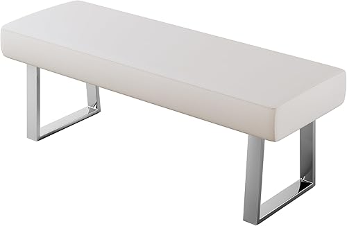 Miniatura 7 de JIEXI Bedroom Bench, Bed end upholstered Bench, Indoor Corner Small Footstool with Metal Legs, for Kitchen entryway Dining Room and Living Room