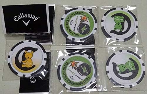 Amazon Co Jp キャロウェイ カジノチップ コインマーカー 5枚セット ゴルフ ボール マーカー Callaway ホビー 通販