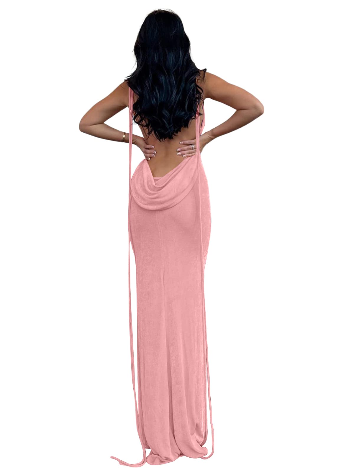 Cowl Neck Slip Maxi