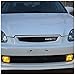 Spec-D Tuning LF-CV96AM-WJ Honda Civic Ex Dx Lx Amber Oem Style Fog Lights, Switch, Relay