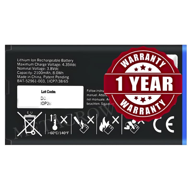 Image of Original NX1 Battery Compatible for BlackBerry Q10 | Q10 LTE - (1800mAh) - 1 Year Warranty JK1