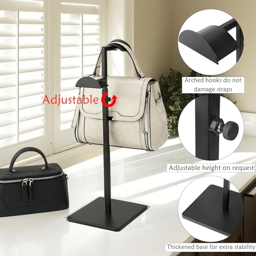Rangement pour sac à main évitant la déformation hauteur modulable acier - 4