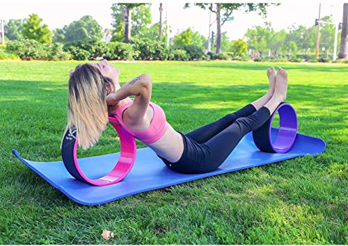 Image of GENERIC 8 mm Extra Thick Yoga and Exercise Mat Anti Skid with Carrying Strap for Gym Workout and Flooring Exercise