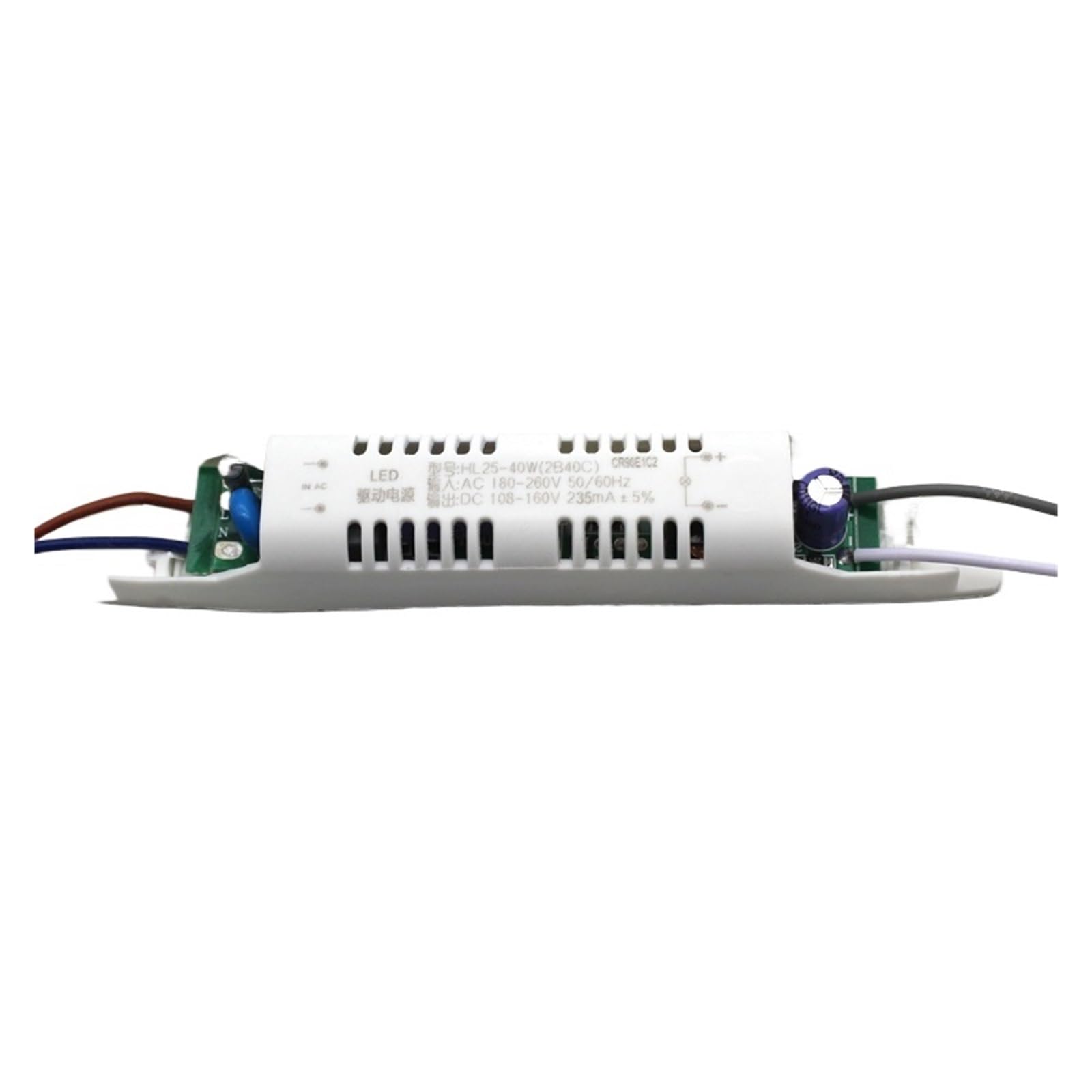 Controlador LED de 25-40W para tiras de luz y lámparas de oficina colgantes