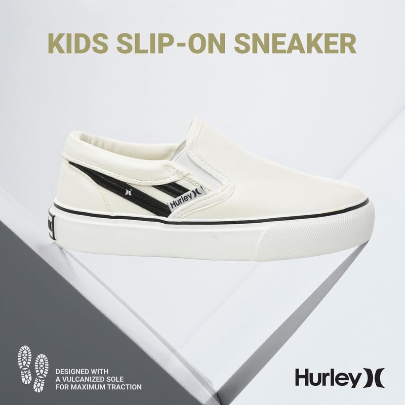 Hurley Kids Canvas Slip-On Sneakers