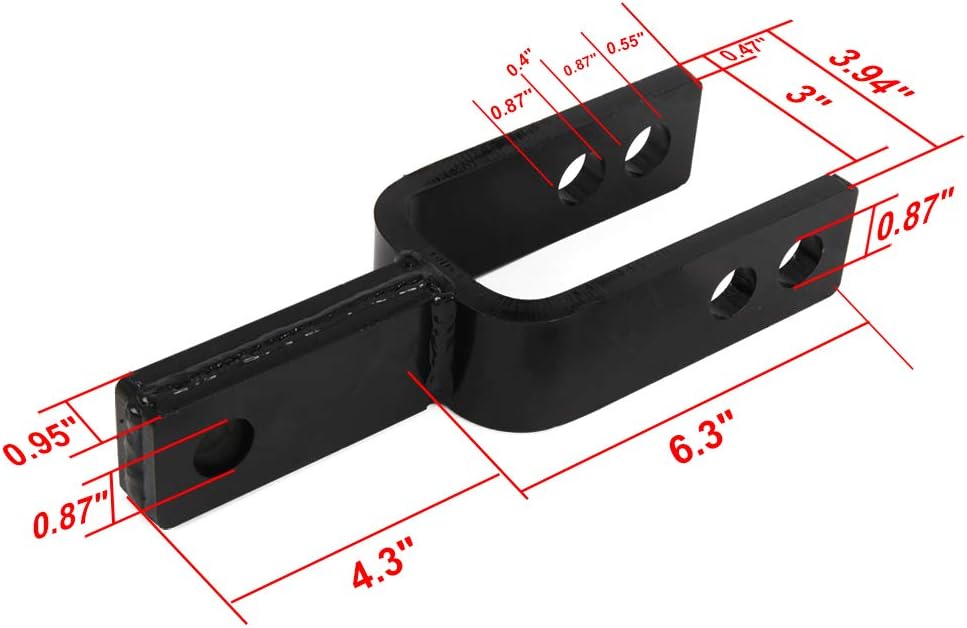 Mountainpeak Quick Hitch Adapter Fit for Category 1 : Patio, Lawn & Garden