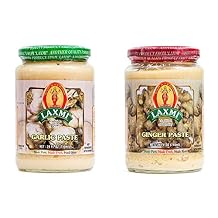 Laxmi Garlic Paste & Ginger Paste 2 Pack 24 Oz Jars