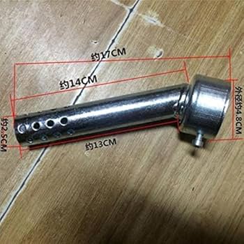 Amazon | 排気 消音器 マフラー バッフル サイレンサー 排気