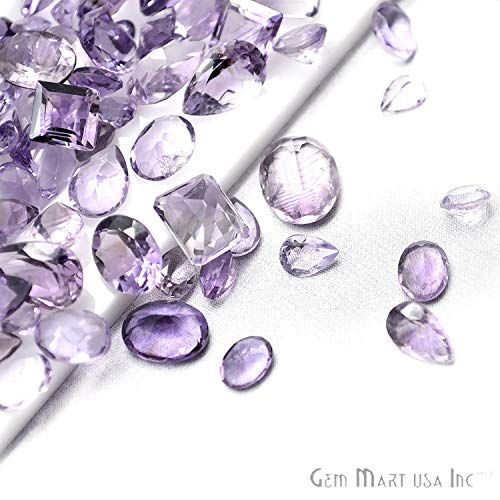 100+ Carats Mix Amethyst, Loose Faceted Stones, Amethyst Mix, Amazing Cut and Quality, Mix Gems, Mixed Gemstone (AA-60001)