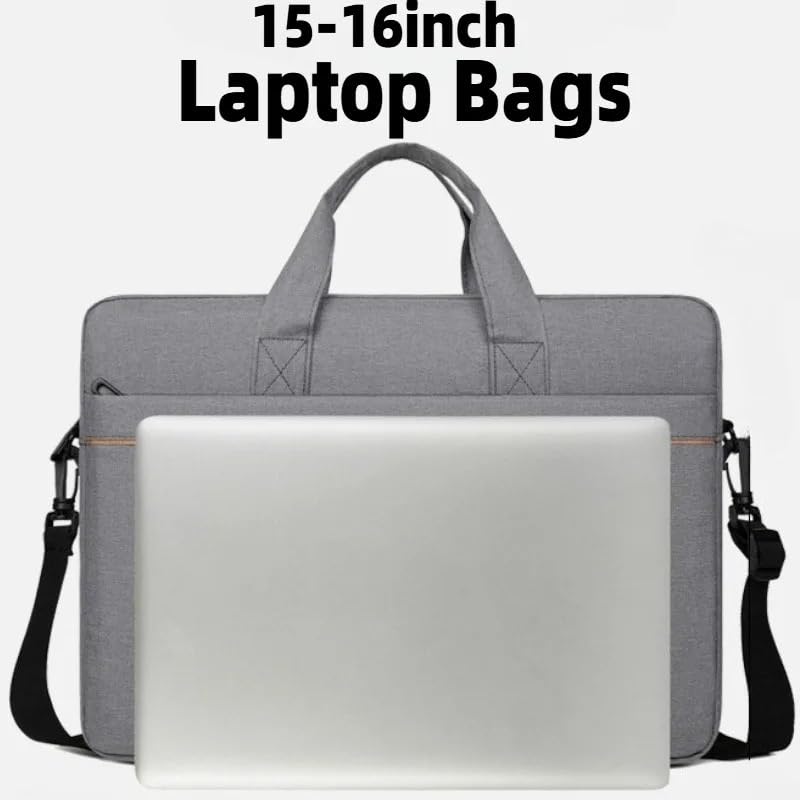 Funda de portátil 15 a 16 pulgadas con asa y correa para HP y Dell 3