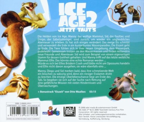 Ice Age 2 - Jetzt taut's - Das Original-Hörspiel zum Kinofilm