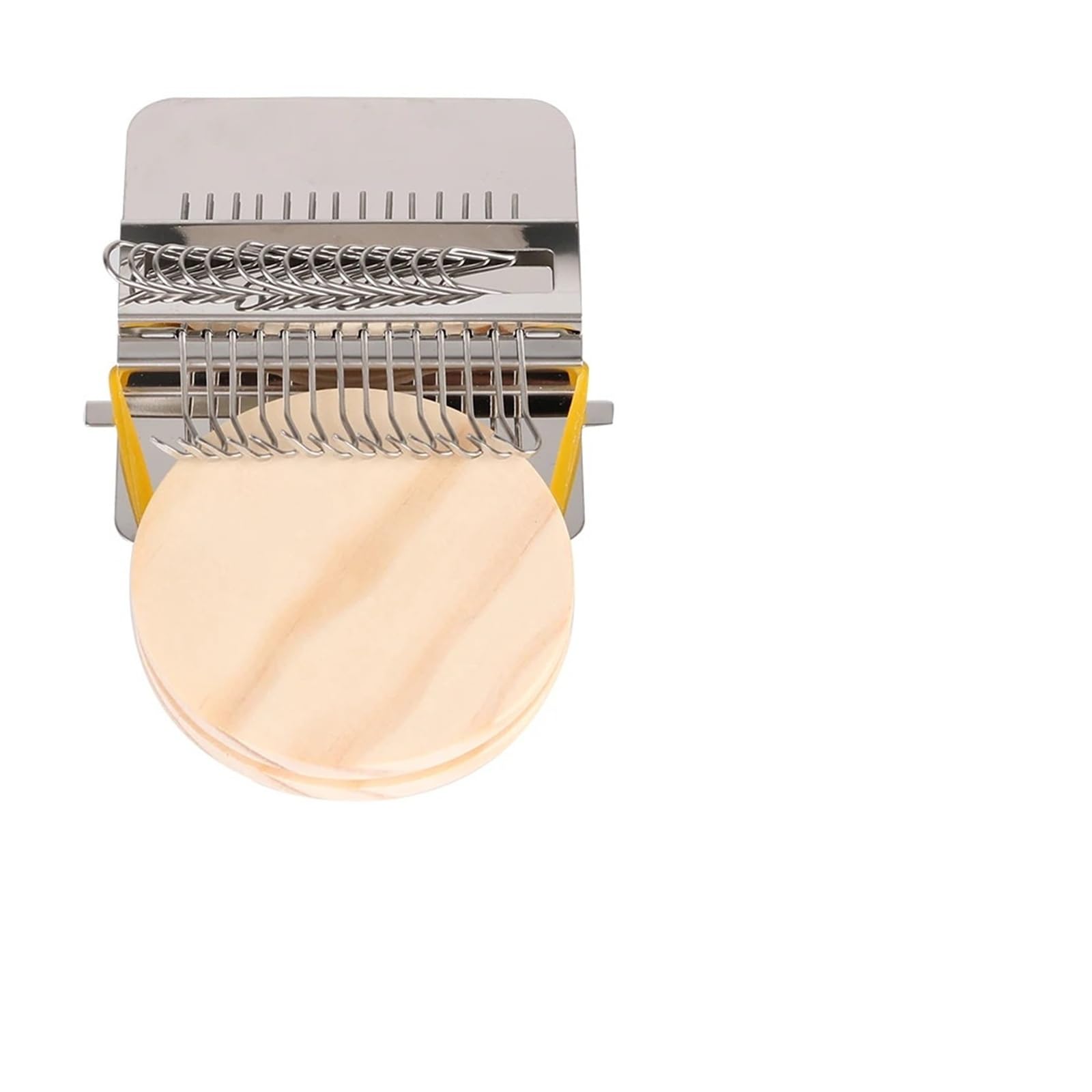 Wooden Darning Loom Weaving Tool for Mending Clothes Jeans Hand Tapestry Knitting Repair Machine Kit (14 pinów)